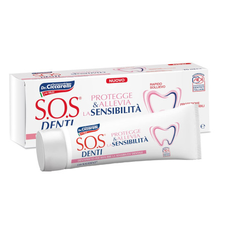 Зубна паста Pasta del Capitano SOS Denti Sensitivity Захист чутливих зубів 75 мл