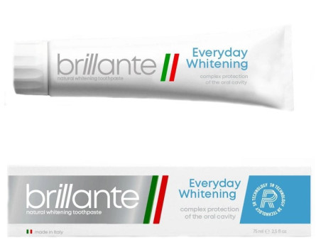 Зубна паста Brillante Everyday Whitenig Комплексний захист 75 мл slide 1