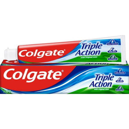 Зубна паста Colgate Потрійна дія 75 мл
