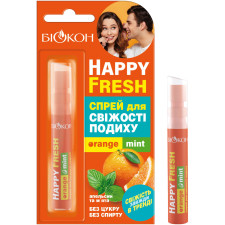Спрей для порожнини рота Біокон Happy Fresh Orange mint 10 мл mini slide 1