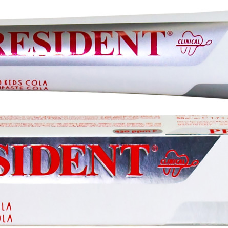 Детская зубная паста President Kids Cola от 3 до 6 лет 50 мл slide 1