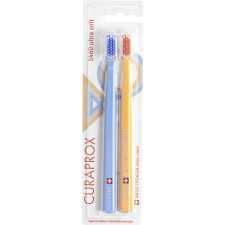 Набор зубных ультрамягких щеток Curaprox UltraSoft Retro Edition Blue-Orange d 0.1 мм 2 шт mini slide 1