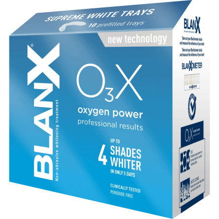 Вибілювальні смужки Blanx O3X 10 шт.