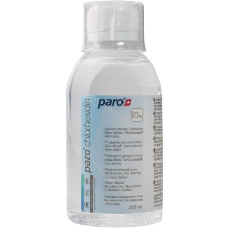 Ополаскиватель полости рта Paro Swiss с хлоргексидином 200 мл
