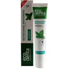 Зубна паста Ecodenta Basic Line Refreshing Whitening Освіжуюче відбілювання з олією м'яти 75 мл mini slide 1