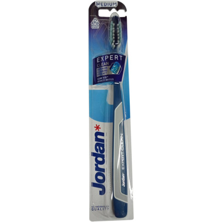 Зубна щітка Jordan Jordan Expert Clean (7046110073414_синя)