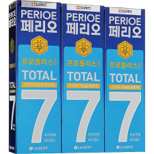 Упаковка зубной пасты LG Perioe Total 7 Original 120 г х 3 шт mini slide 1