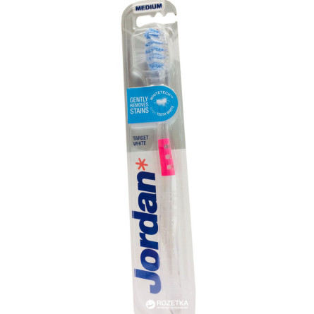 Зубна щітка Jordan Target White (7046110063651_рожева) slide 1