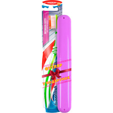 Зубная щетка Aquafresh Interdental Средняя + футляр mini slide 1