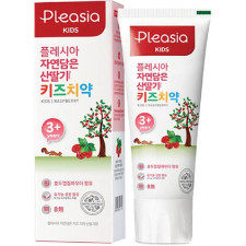 Дитяча зубна паста Amore Pacific Pleasia Kids Toothpaste Raspberry з малиновим смаком 80 г mini slide 1