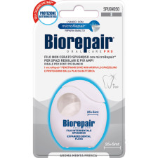 Зубная нить-флосс Biorepair Отбеливающая с гидроксиапатитом и кополимером PVP 30 м mini slide 1
