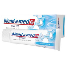 Зубна Паста Blend-a-med 3D White Whitening Therapy захист зубної емалі 75 мл mini slide 1