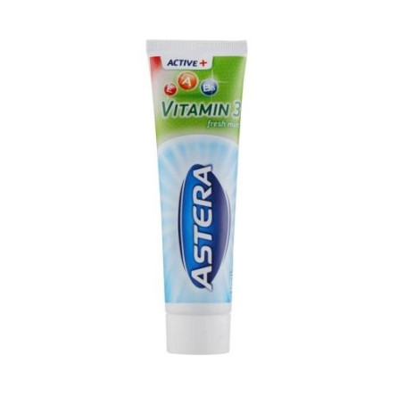 Зубна паста Astera Active + Vitamin 3 100 мл