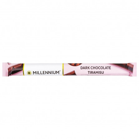Шоколад чорний Millennium з начинкою тірамісу 38г