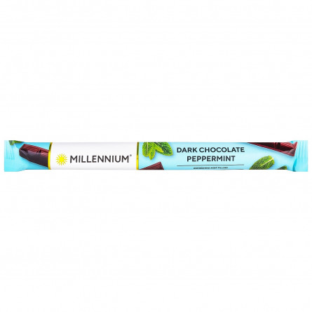 Шоколад Millennium чорний з м'ятною начинкою 38г