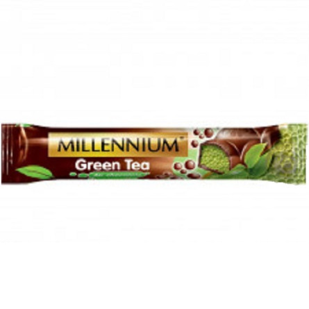 Шоколад пористий чорний Millennium Green Tea 32г