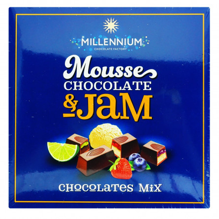 Цукерки шоколадні Millennium Mousse & Jam асорті