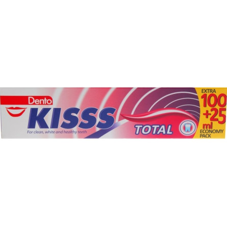 Зубна паста Astera Dento Kisss Total 125 мл