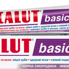 Зубна паста Lacalut basic чорна смородина і імбир 75 мл mini slide 1