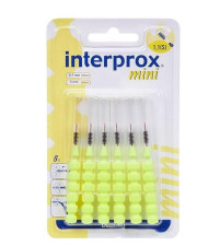 Щітки Dentaid для міжзубних проміжків Interprox Mini 1.1 мм 6 шт mini slide 1