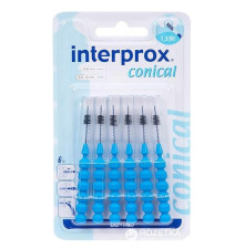 Щітки Dentaid для міжзубних проміжків Interprox Coniсal 1.3 мм 6 шт mini slide 1
