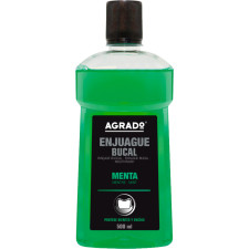 Ополіскувач для рота Agrado Mint Mouthwash з м'ятою 500 мл mini slide 1