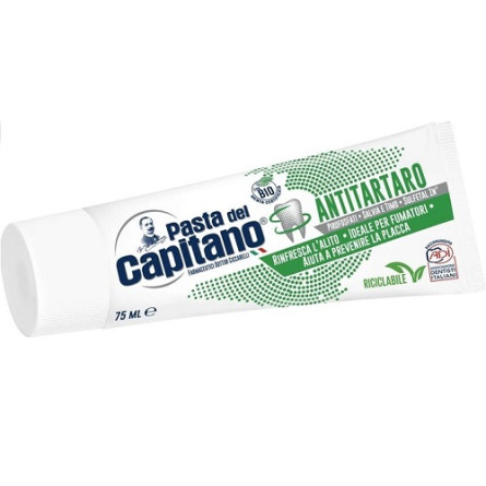Зубная паста Pasta del Capitano Против зубного камня 75 мл