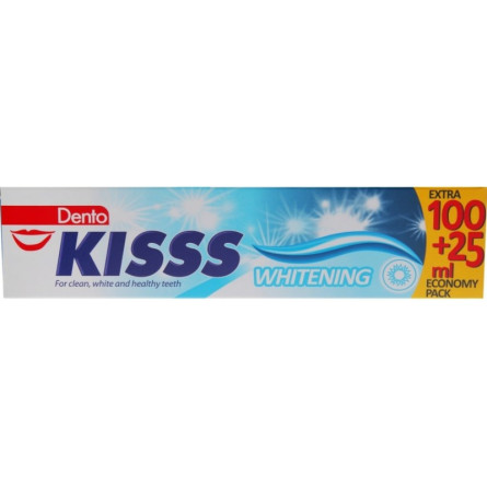 Зубная паста Astera Dento Kisss Whitening 125 мл