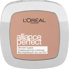 Компактная пудра для лица L'Oreal Paris Alliance Perfect R3 Бежево-розовая mini slide 1