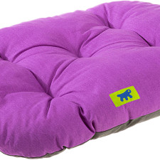 Подушка для собак і кішок Ferplast Relax 65 65х42 см Фіолетова з сірим mini slide 1