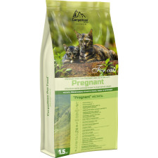 Сухий корм для вагітних і лактуючих кішок від 1 року Carpathian Pet Food Pregnant з куркою і скумбрією 1.5 кг mini slide 1