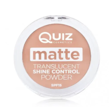 Пудра Quiz Matte translucent powder матова Контроль блиску 02 medium 12 г mini slide 1