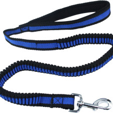 Повідець розтяжний Pet Nova Bungee 120-180 см Синій (L-BUNGEE-BL) mini slide 1