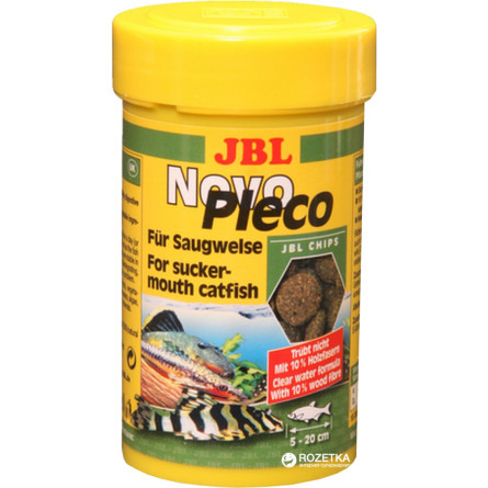 Корм JBL Novo Pleco для рослиноїдних сомів в чіпсах 1 л slide 1