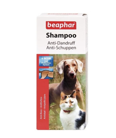 Шампунь проти лупи Beaphar Shampoo Anti Dandruff для кішок і собак 200 мл (15291)