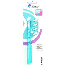 Зубна щітка Miradent l-Prox P Монопучкова Блакитна mini slide 1
