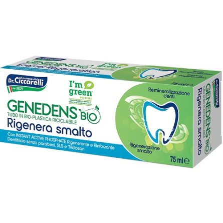 Регенерирующая зубная паста для эмали Dr. Ciccarelli Genedens Bio line 75 мл slide 1