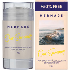Парфумований дезодорант з пробіотиком Mermade Our Summer 50 г mini slide 1