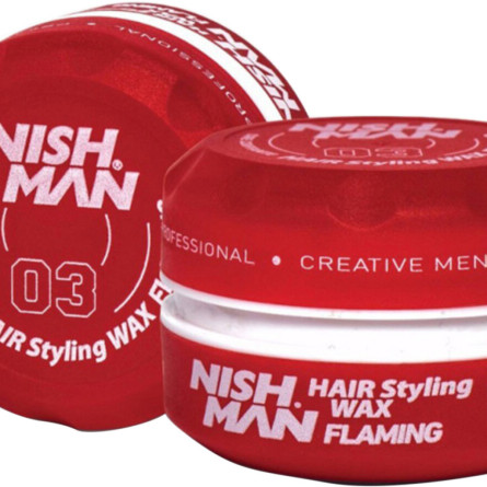 Воск для укладки волос Nishman Hair Styling Wax 03 Flaming 150 мл