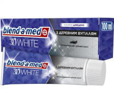 Зубна паста Blend-a-med 3D White Вугілля деревне 100 мл mini slide 1