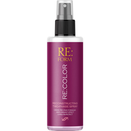 Двухфазный спрей Re:Form Re:color Сохранение цвета и восстановление окрашенных волос 200 мл