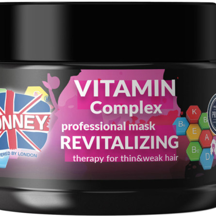 Маска Ronney Vitamin Complex Витаминная для тонких и слабых волос 300 мл