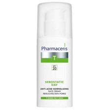 Нормалізувальний матувальний крем проти акне Pharmaceris T Sebostatic SPF20 50 мл mini slide 1