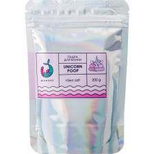 Пудра для ванни Mermade Unicorn Poop 200 г mini slide 1
