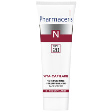 Зволожувальний зміцнювальний крем для обличчя Pharmaceris N Vita-Capilaril SPF20 50 мл mini slide 1