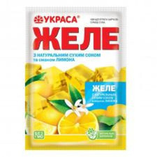Желе Украса вкус лимона 90г mini slide 1
