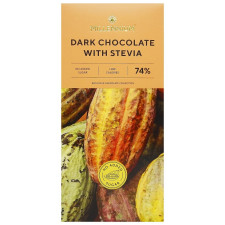 Шоколад черный Millennium со стевией 74% 100г mini slide 1