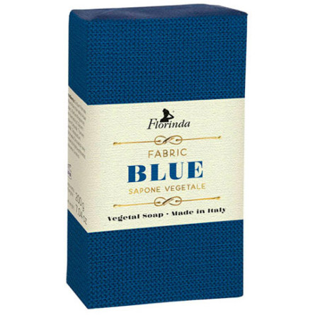 Мыло натуральное Florinda Итальянские ткани синее 200 г