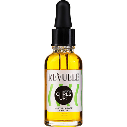 Универсальное масло для кудрявых волос Revuele Mission: Curls Up! Multi-Purpose Hair Oil 30 мл