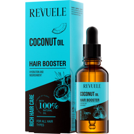 Бустер для волосся Revuele Coconut Oil Hair Booster з кокосовою олією 30 мл